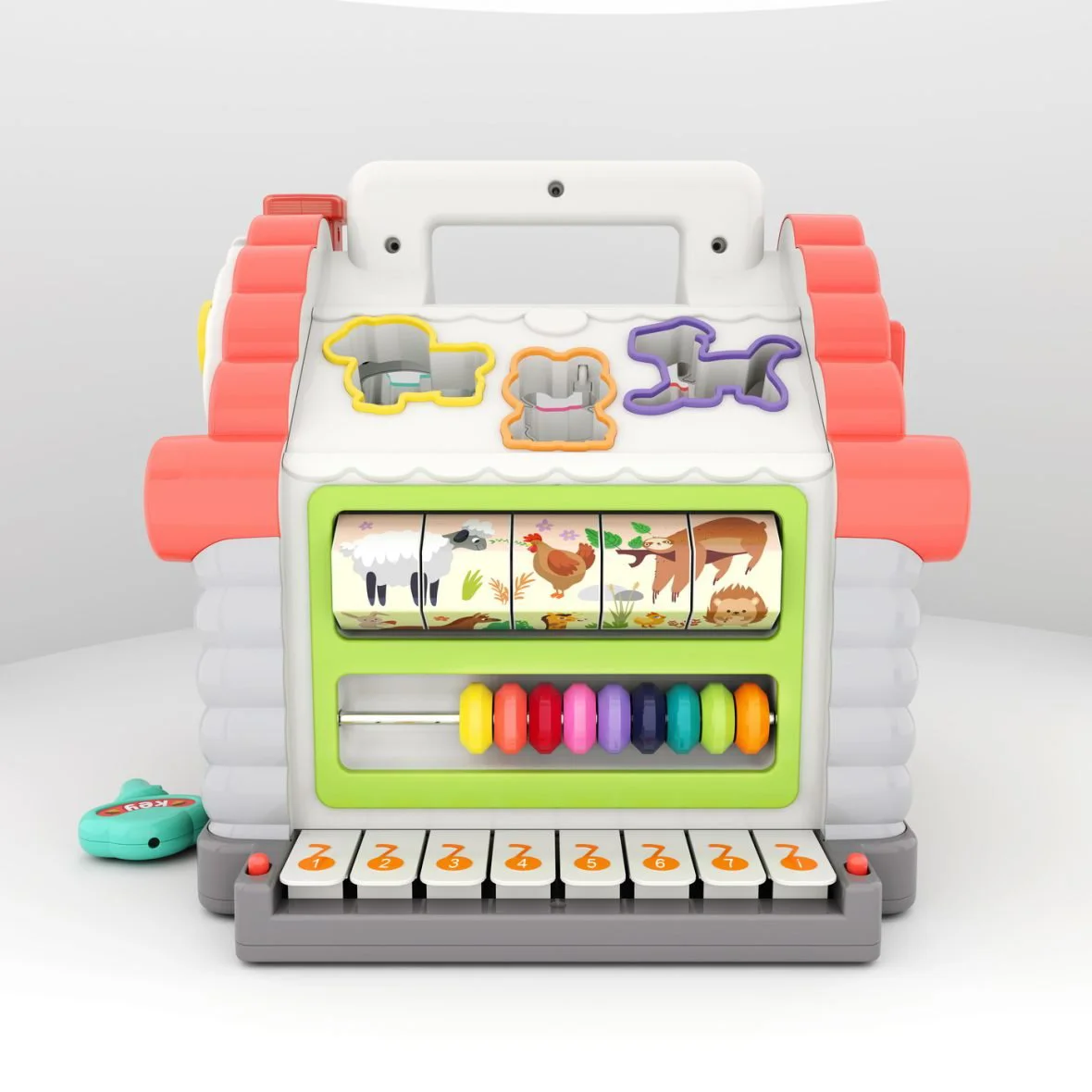 Музыкальная игрушка-сортер Hola Toys Веселый Домик