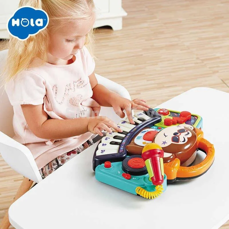 Pian muzical Hola Toys Maimutica foto