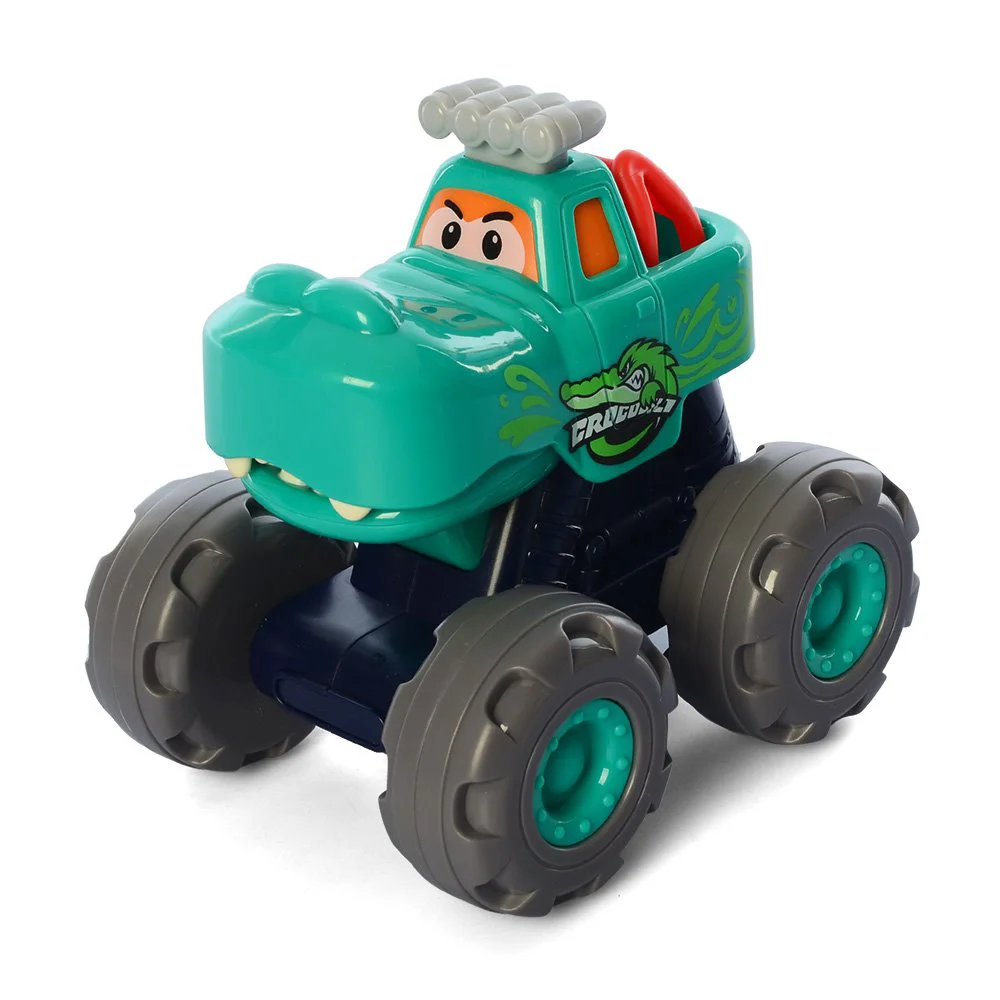 Set de masinute cu inertie Hola Toys Monster Truck