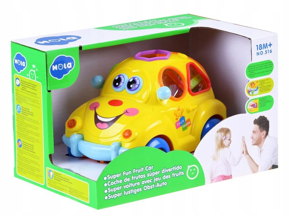 Музыкальная игрушка Hola Toys Веселый автомобиль foto