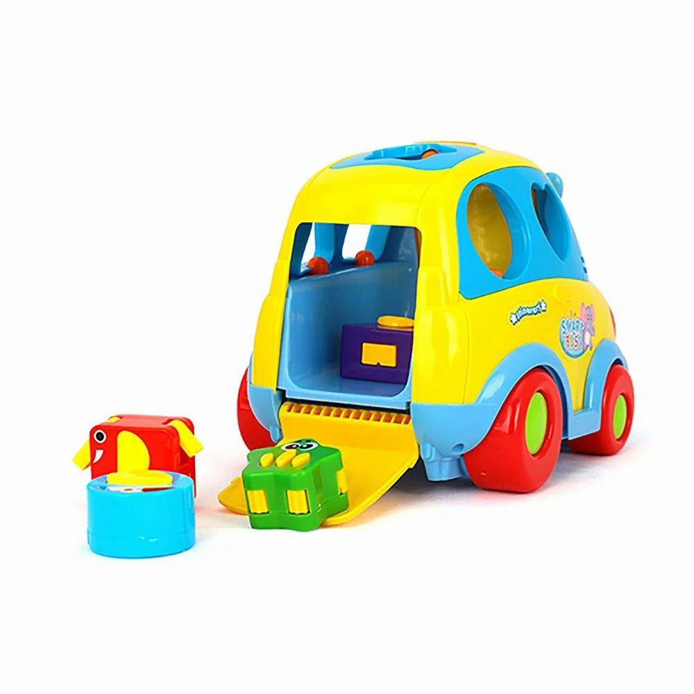 Jucarie-sorter Hola Toys Autobusul Vesel