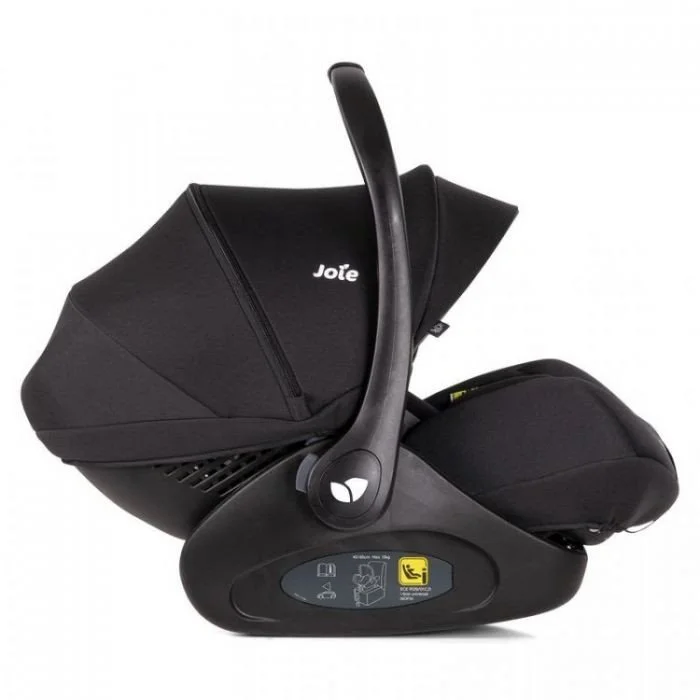 Scoica auto inclinabila i-Size Joie i-Level Coal, nastere - 85 cm