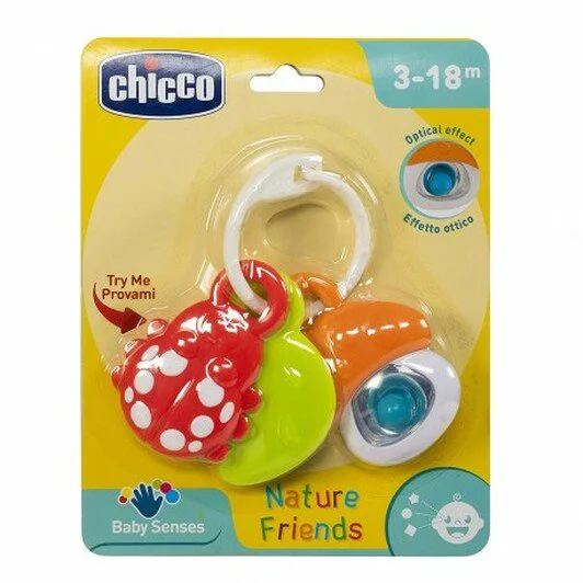Игрушка-погремушка Chicco Настоящие друзья (3-18мес.) foto