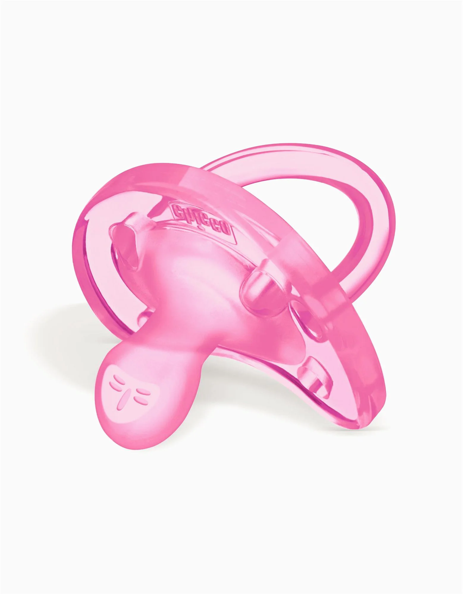 Пустышка силиконовая Chicco Physio Soft pозовая (16+ мес.) foto