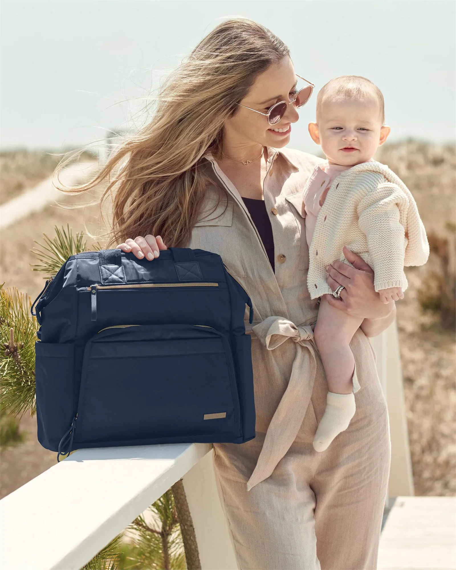 Сумка-рюкзак для мамы Skip Hop Midnight Navy foto