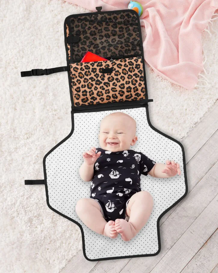 Statie de schimbat Skip Hop Pronto Signature Classic Leopard foto