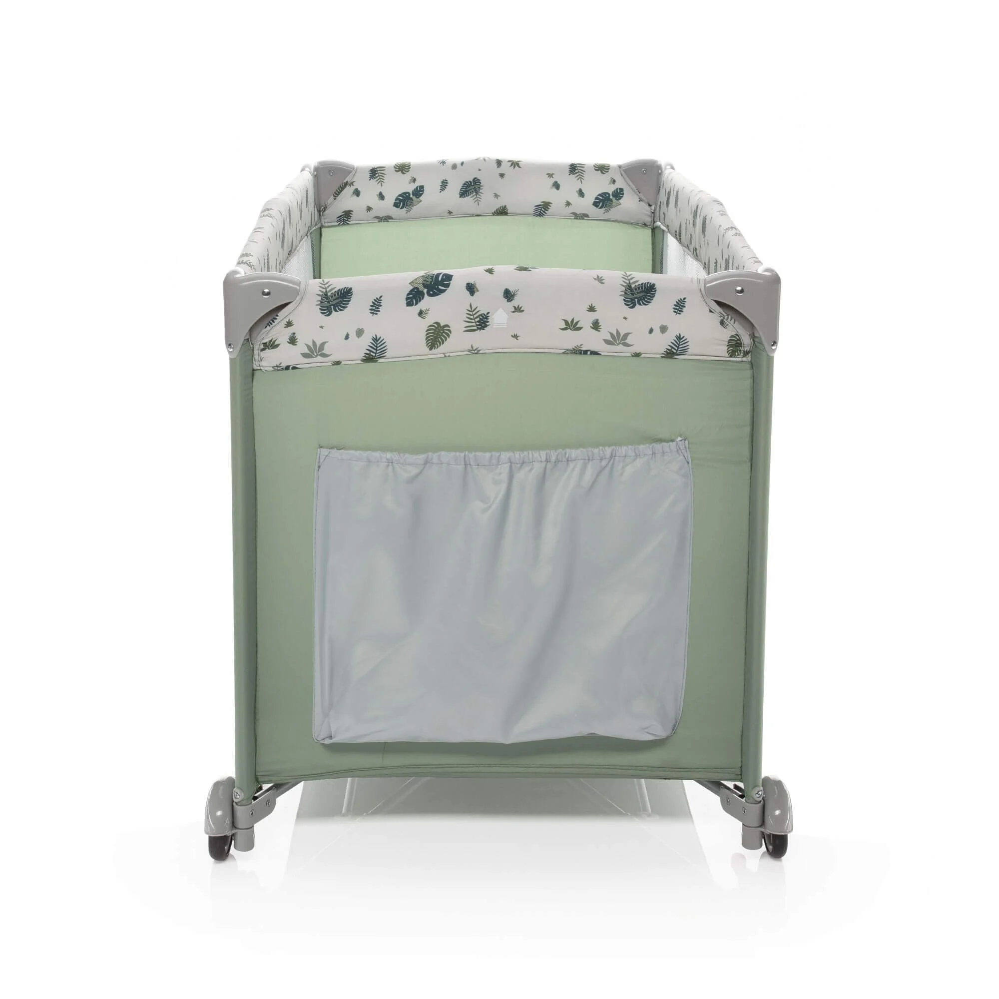 Детская складная кроватка ZOPA Caravan Jungle Green foto