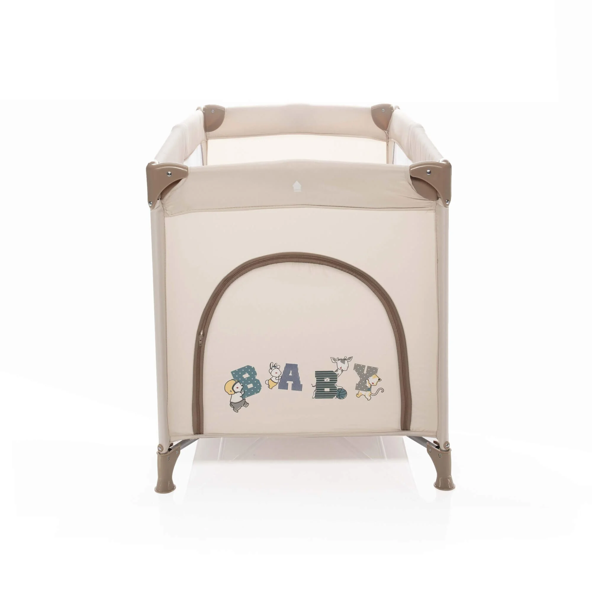 Детская складная кроватка ZOPA Caravan Baby Beige foto