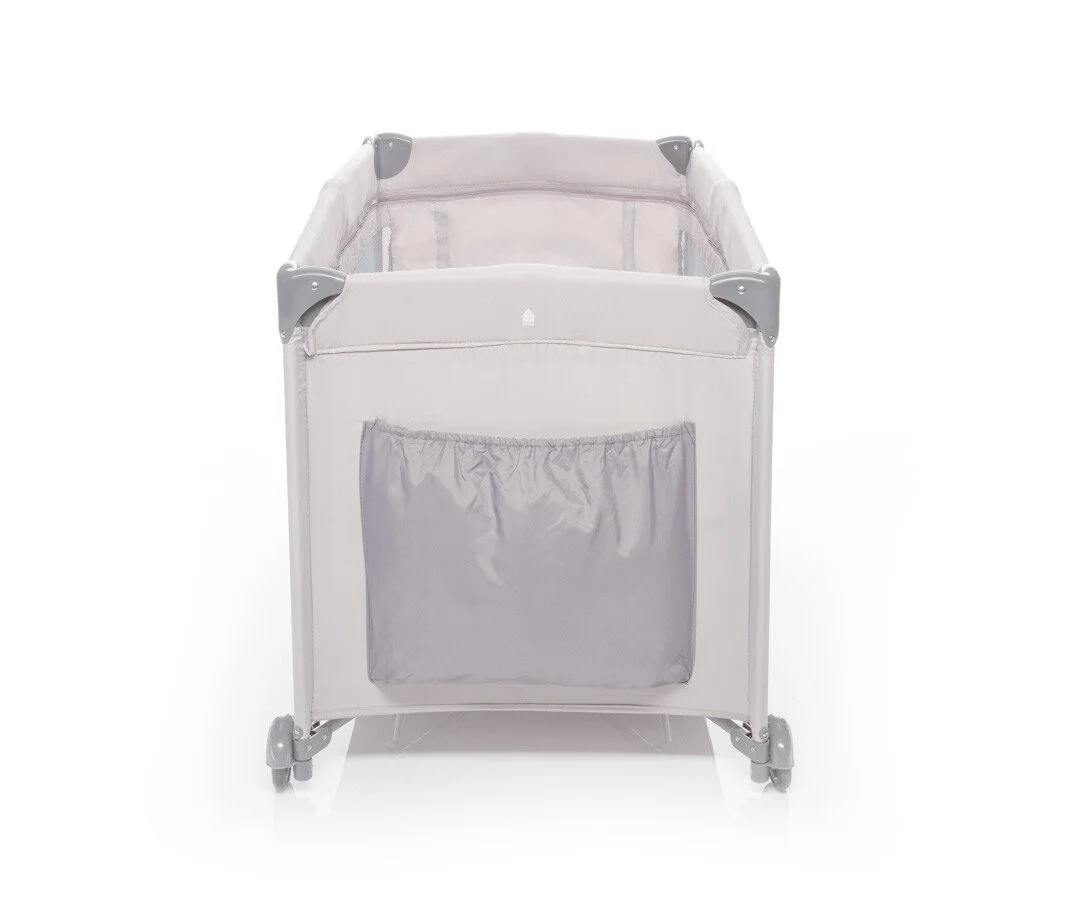 Patut pliant cu 2 nivele ZOPA Nanny Griffin Grey foto