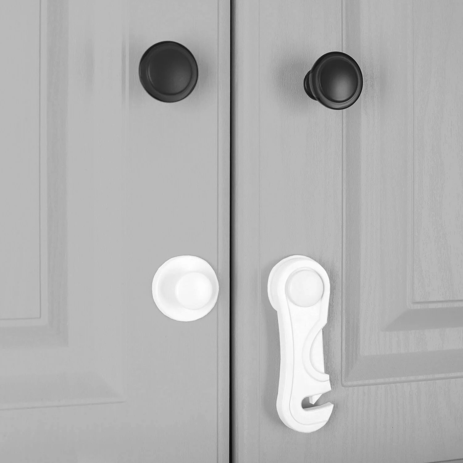 Protectie sertare si usi ZOPA cu prindere fixa in interior, 2 buc.