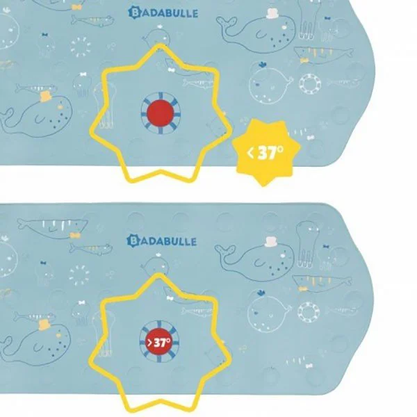 Covoras XXL antiderapant Badabulle cu senzor de temperatura