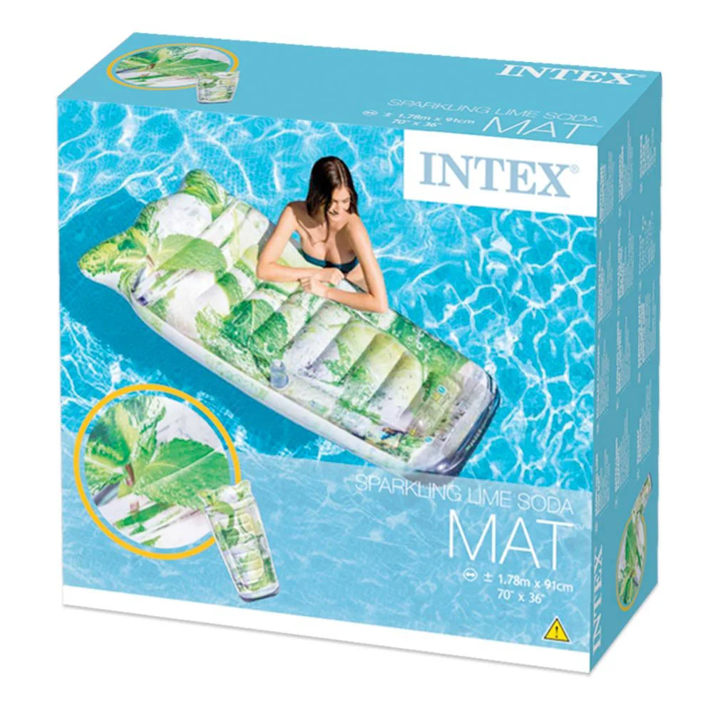 Pluta gonflabila Intex Soda, 168x84x28 cm foto