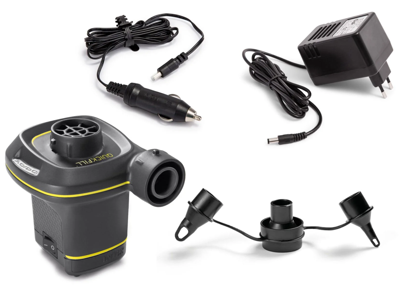 Pompa de aer electrica Intex pentru produse gonflabile 220/12V
