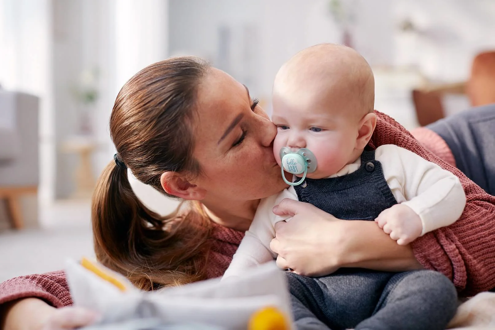 Suzete ortodontice Philips AVENT Ultra Soft Boy (0-6 luni), 2 buc. foto