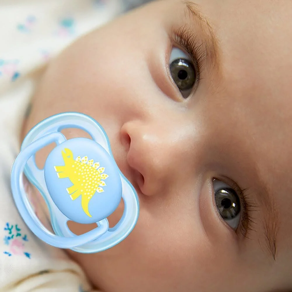 Suzete ortodontice din silicon Philips AVENT Ultra Air Boy (0-6 luni), 2 buc. foto