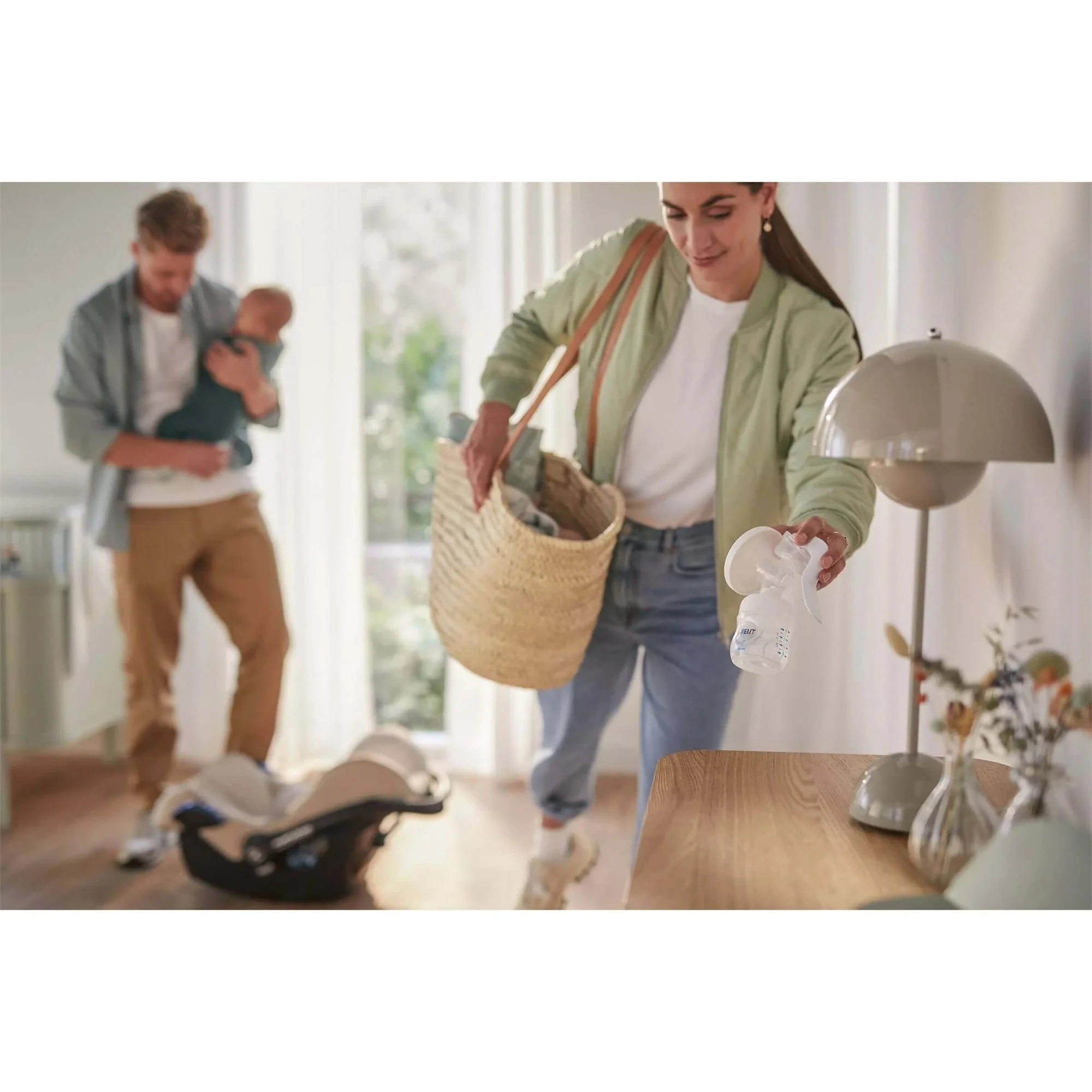 Комплект для грудного вскармливания Philips AVENT с ручным молокоотсосом
