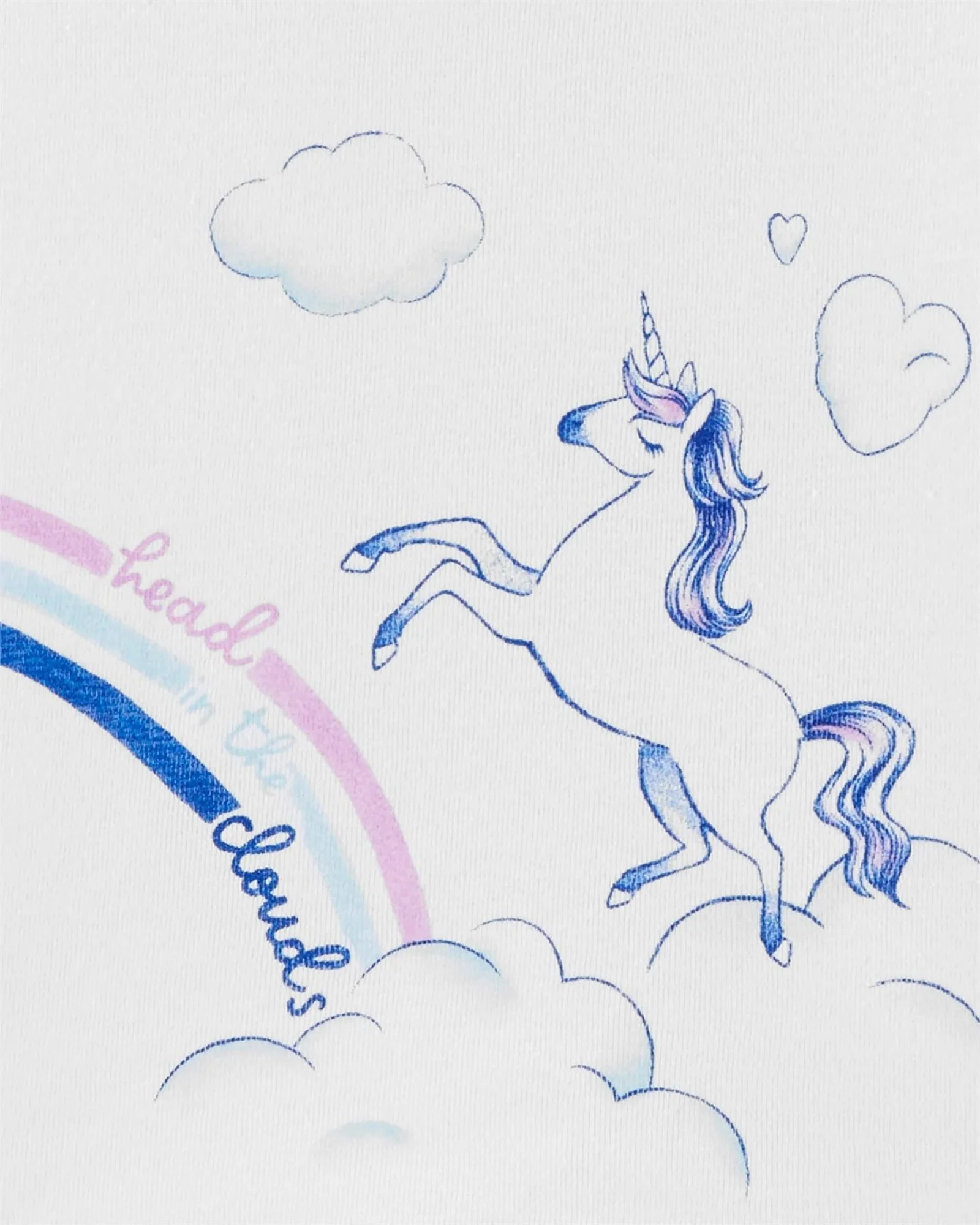 Carter's Set 2 pijamale Unicorn foto
