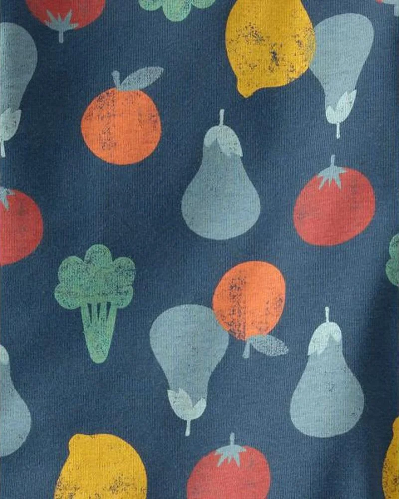 Carter's Pijama 2 piese Fructe 100% bumbac organic foto
