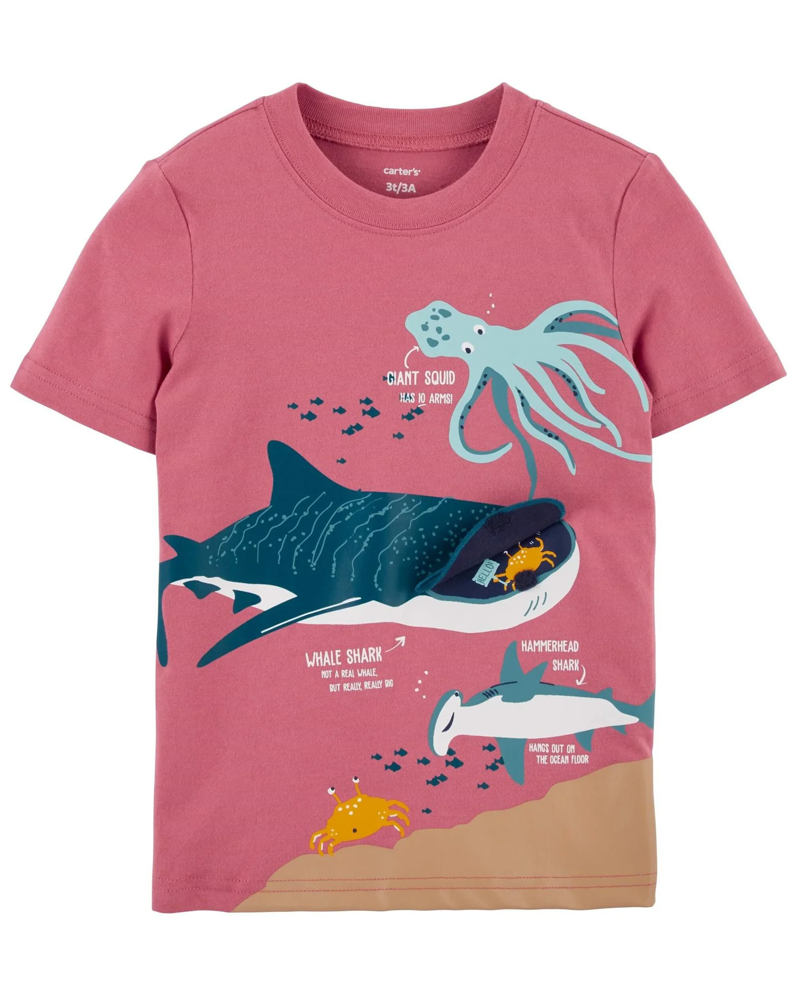 Carter's Tricou Creaturi Marine foto