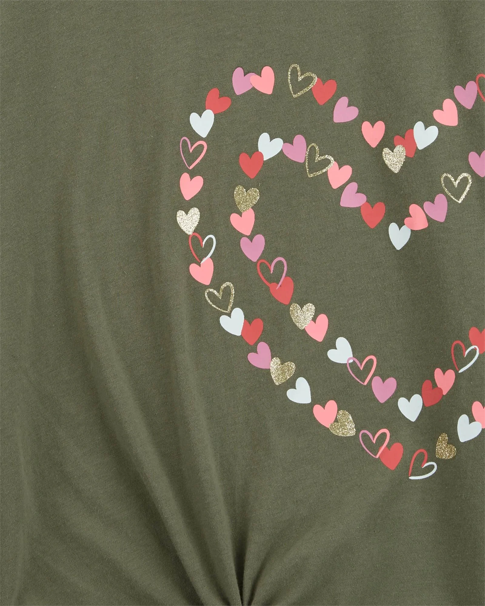 Carter's Tricou cu inimioare foto
