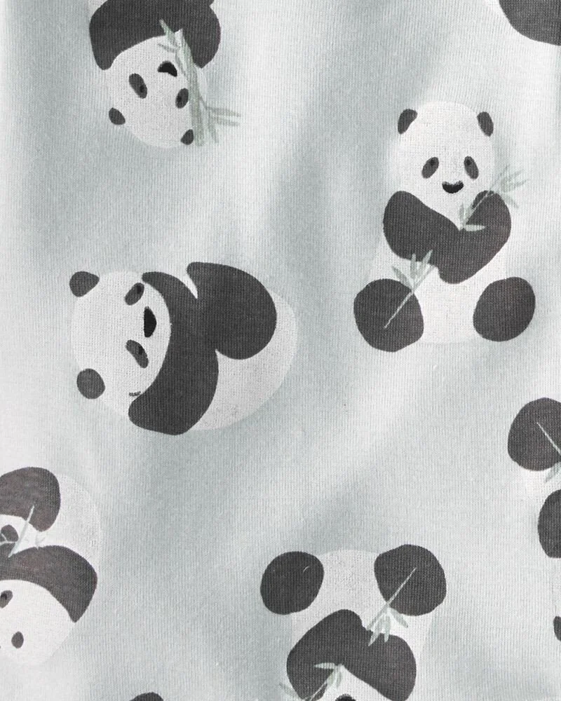 Carter's Set 3 piese body Panda 100% Bumbac Organic foto