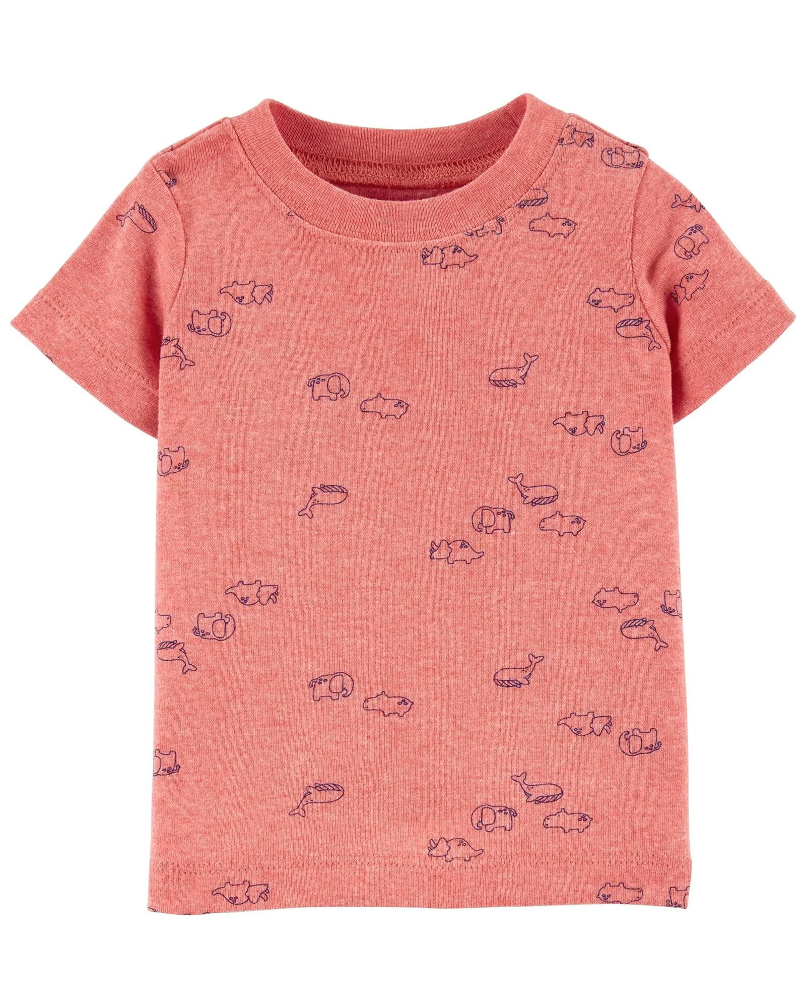 Carter's Set 2 piese Tricou si salopeta Animale foto