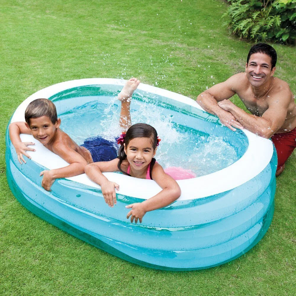 Piscina gonflabila Intex Prietenii Marii, 163x107x46 cm (6+ ani) foto