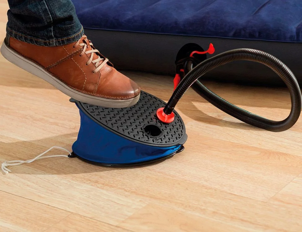 Pompa aer de picior  pentru produse gonflabile Intex, 28cm foto
