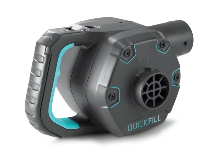 Насос электрический 220В Intex Quick-Fill AC, 1100л/м, 3 насадки + шланг-удлинитель foto