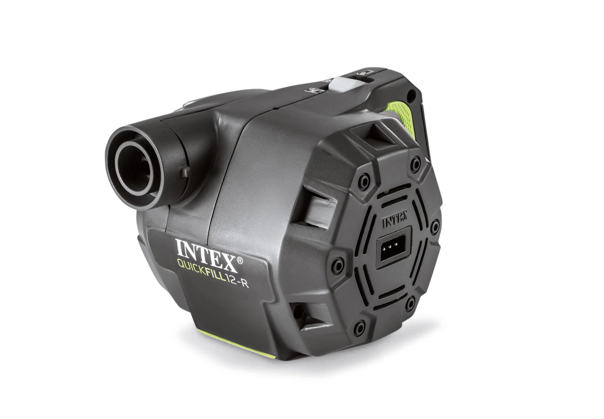 Насос электрический аккумуляторный Intex Quick-Fill (220-240V), 3 насадки