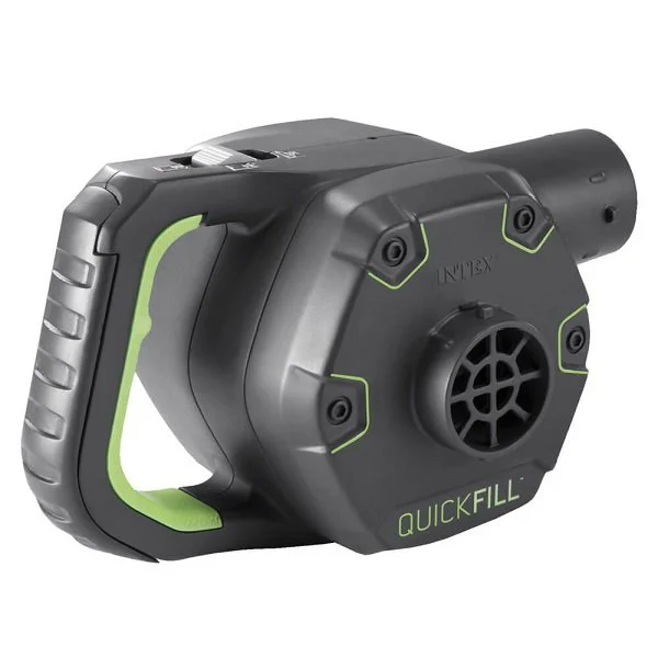 Насос электрический аккумуляторный Intex Quick-Fill (220-240V), 3 насадки