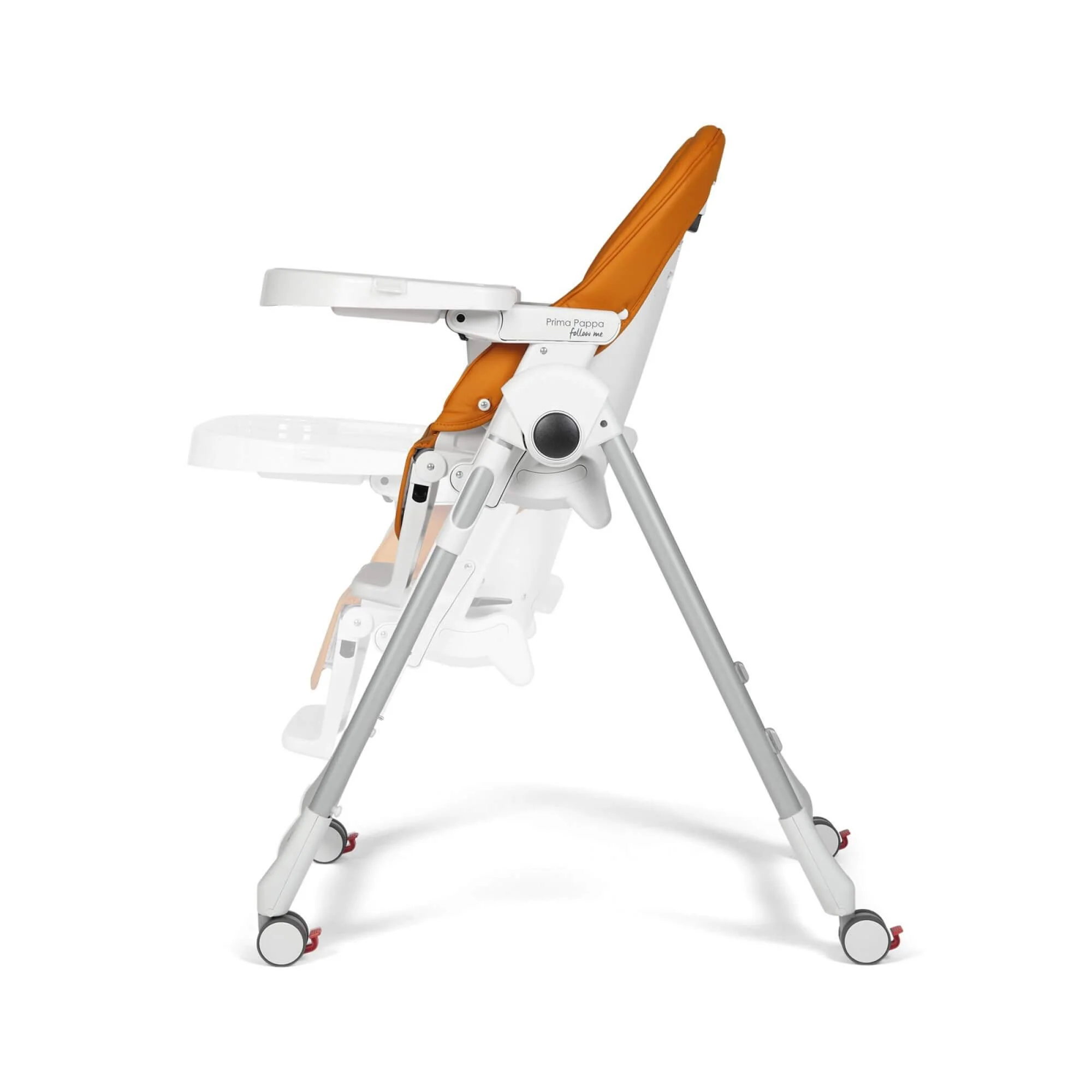 Scaun de masa Peg Perego Prima Pappa Follow Me Wonder Orange