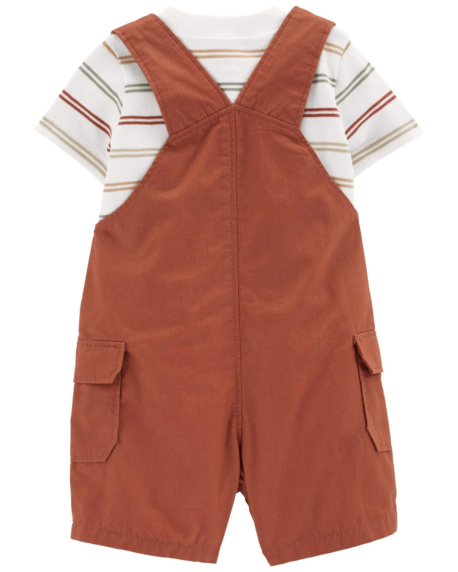 Carter's Set 2 piese Tricou si salopeta foto
