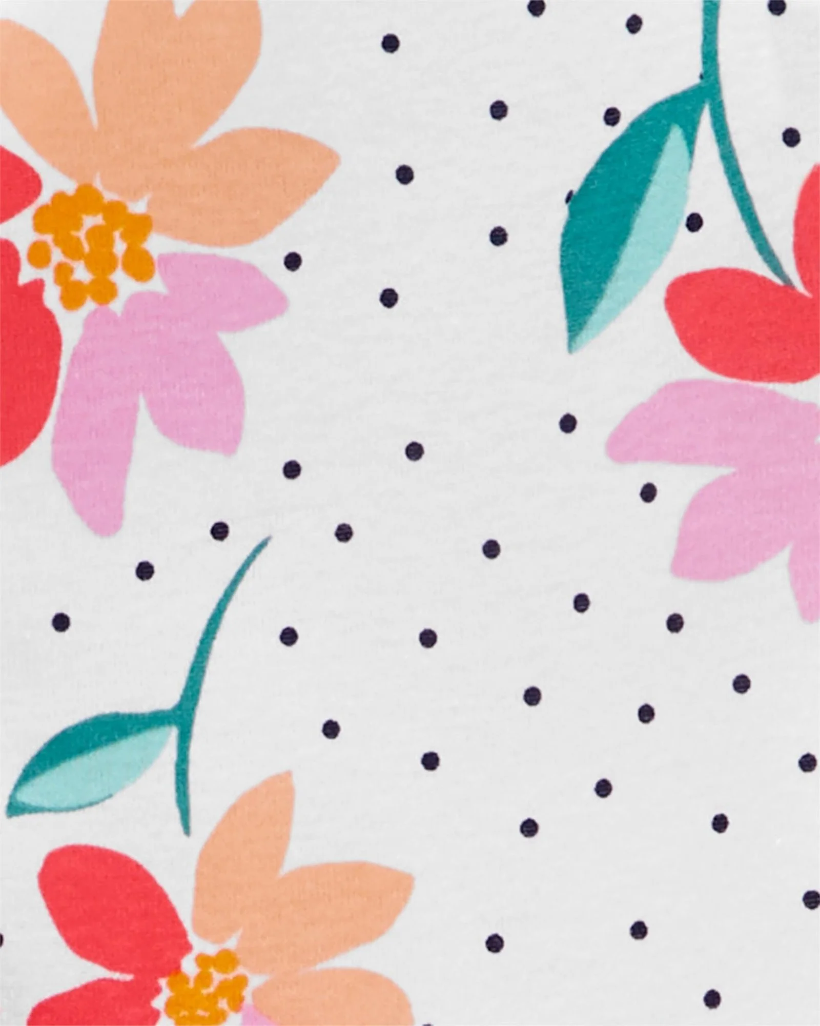 Carter's Set 2 pijamale Flori
