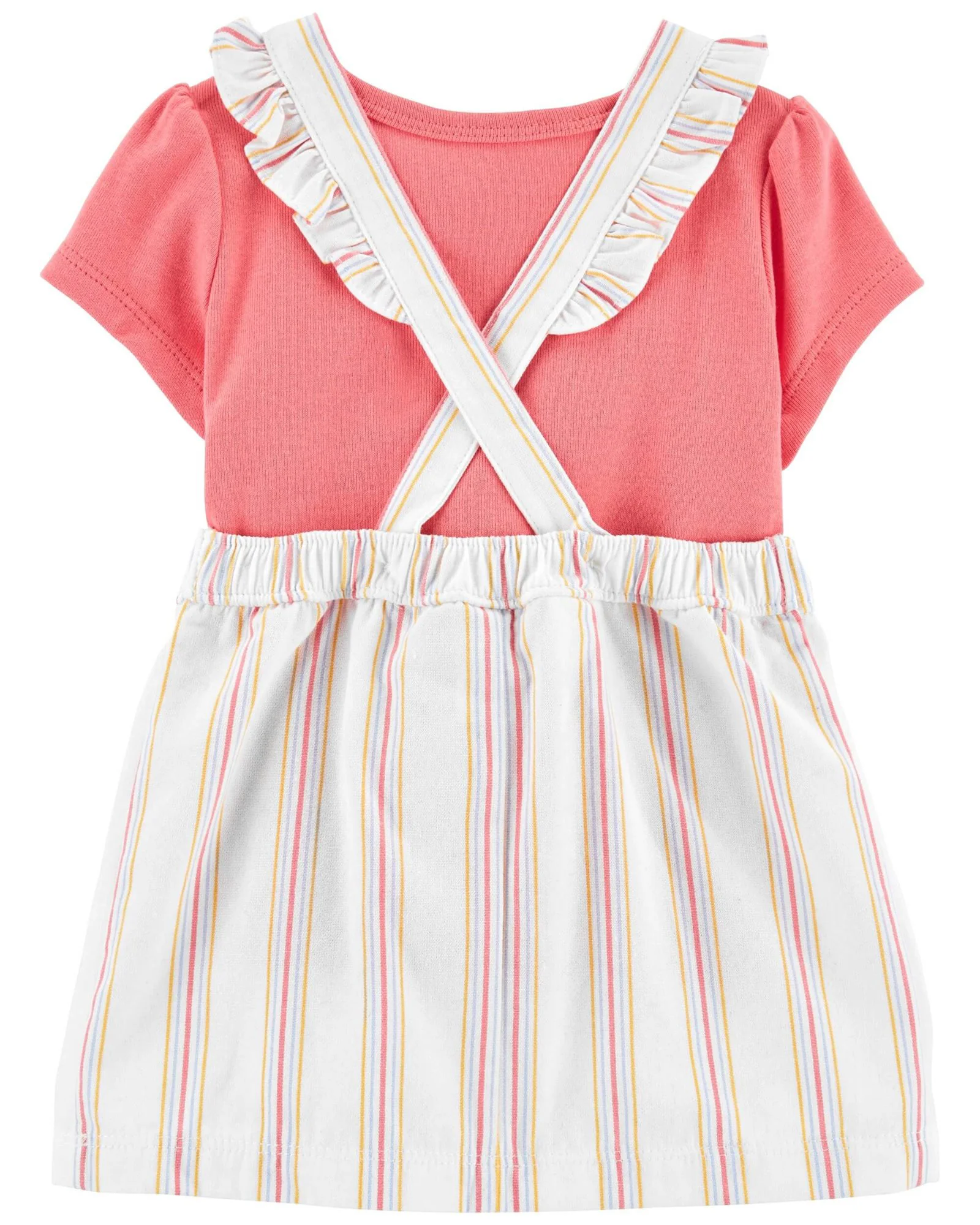 Carter's Set 2 piese Tricou si sarafan foto