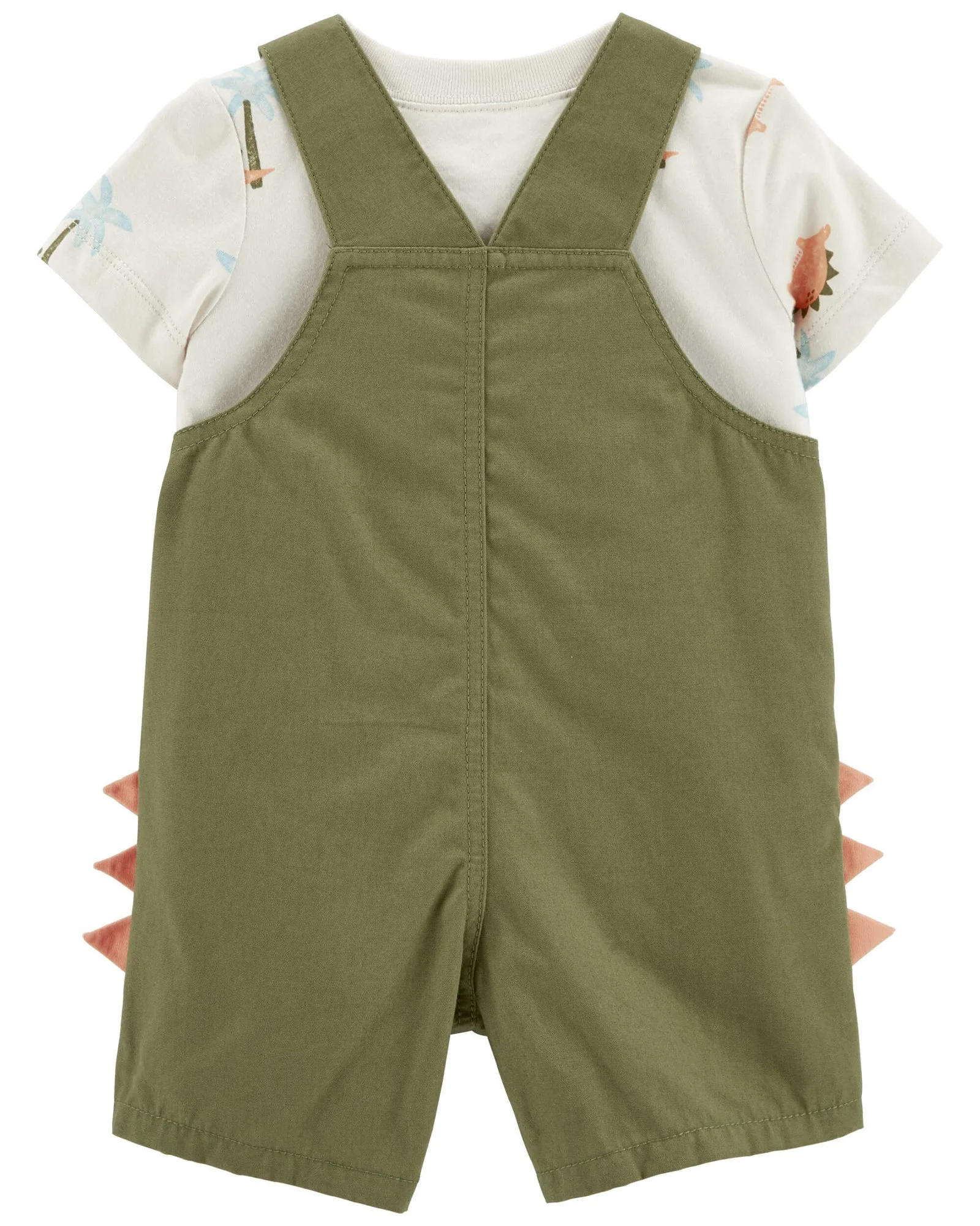 Carter's Set 2 piese Tricou si salopeta Dinozaur foto