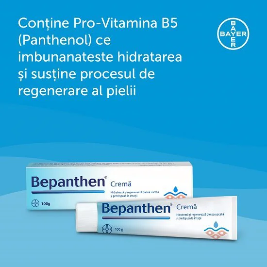 Crema hidratanta Bepanthen regeneratoare, 30 g