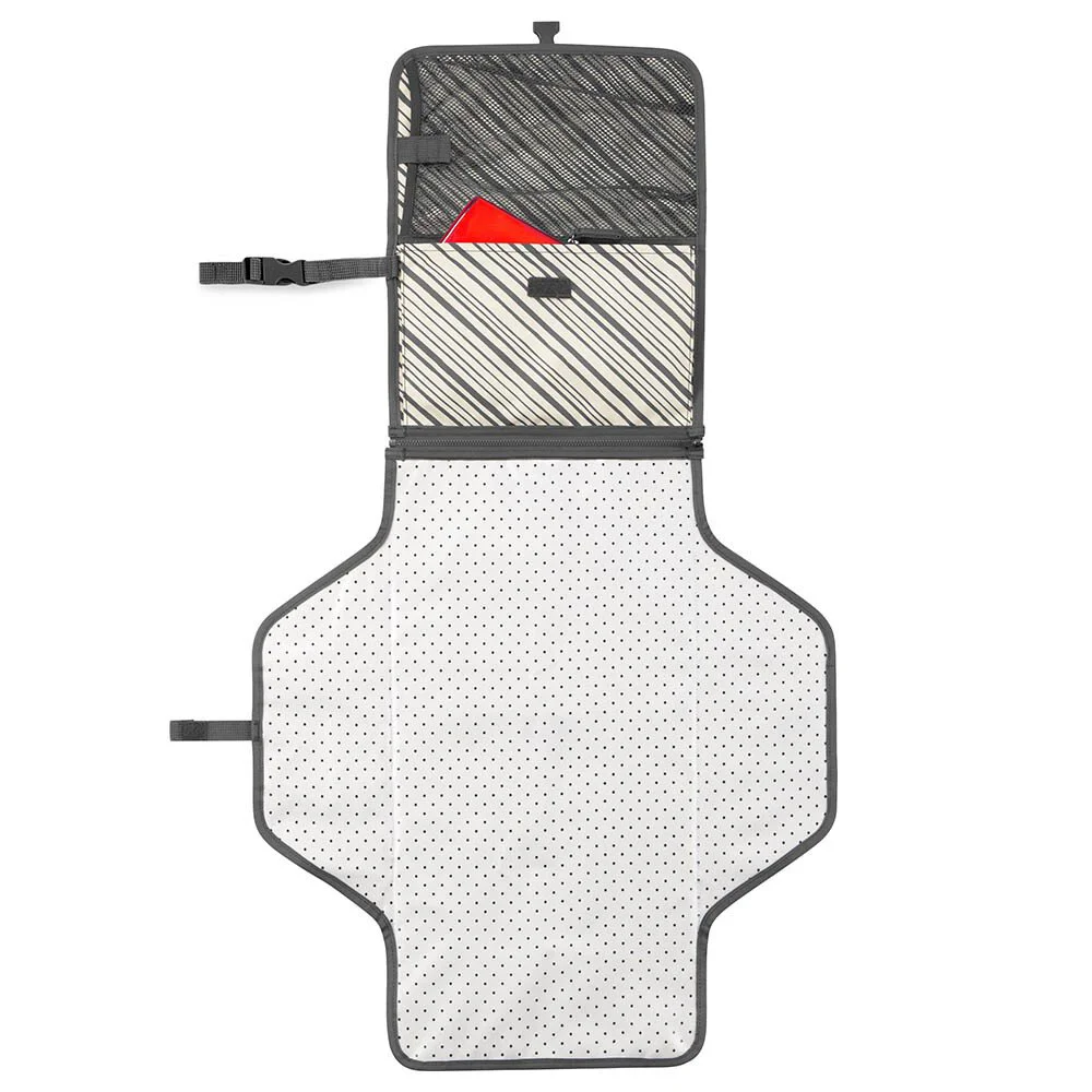 Statie de schimbat Skip Hop Pronto Signature Graphite Stripe foto