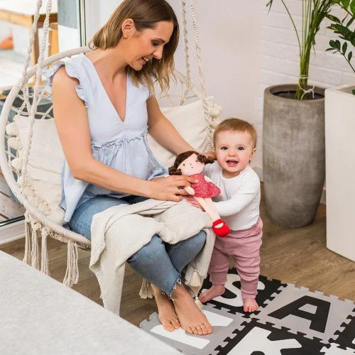 Одеяльце трикотажное бамбуковое BabyOno с бахромой, 75 х 100 см foto