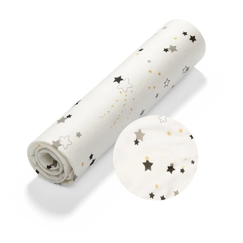 Set de cearsafuri din fibra de bambus BabyOno cu banda elastica (40x75 cm), 2 buc.