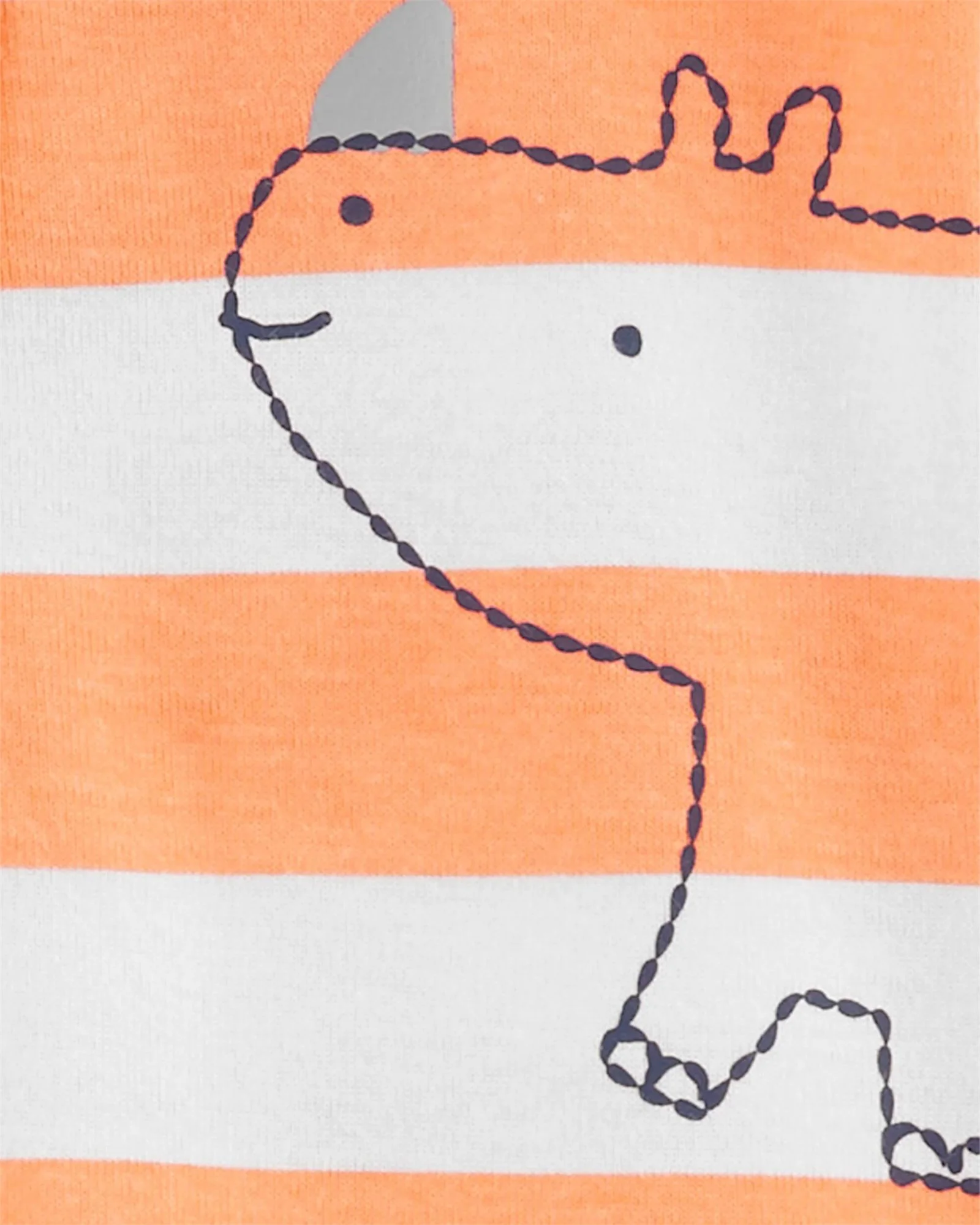 Carter's Pijama cu fermoar Rinocer foto