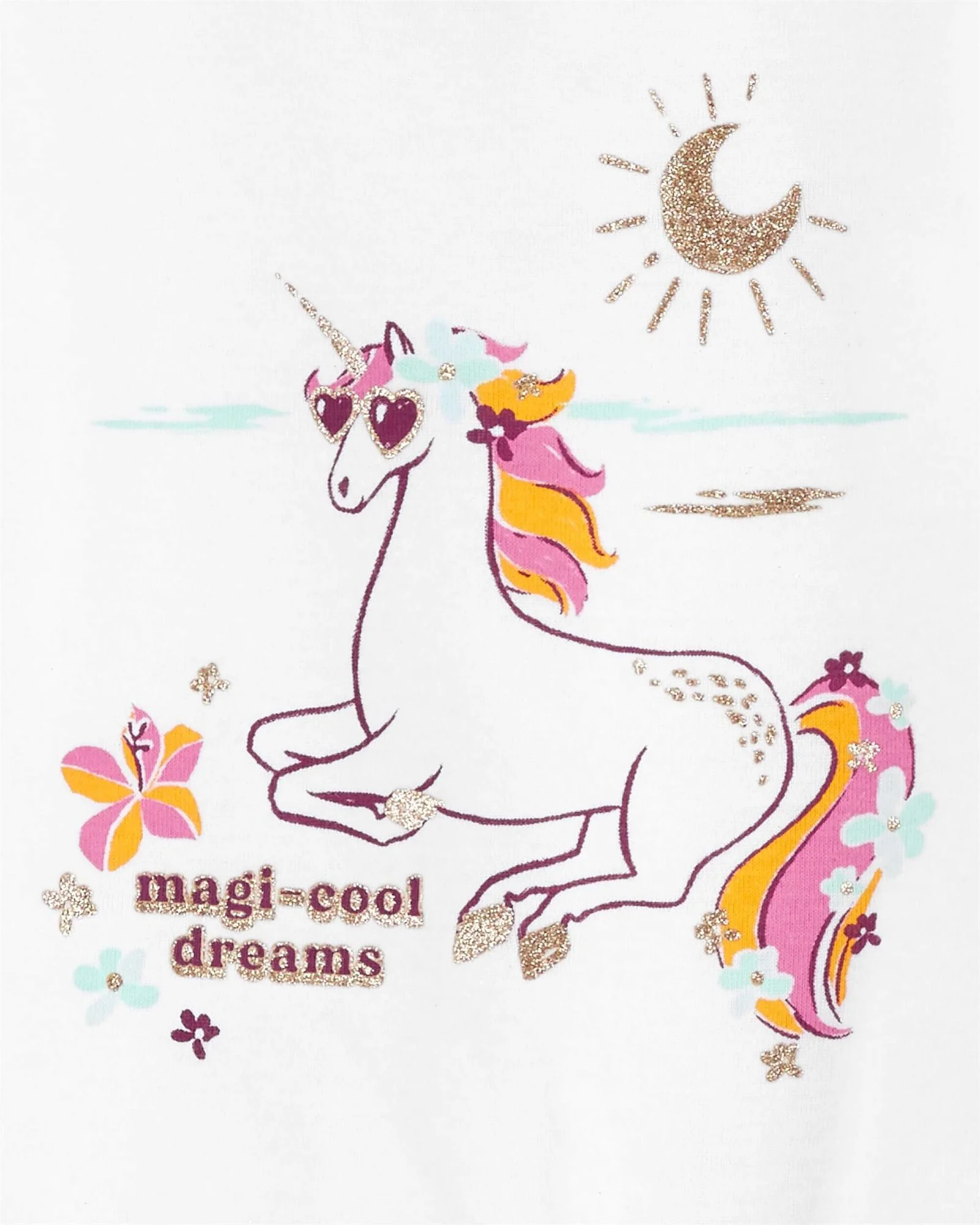 Carter's Set 2 pijamale Unicorn foto