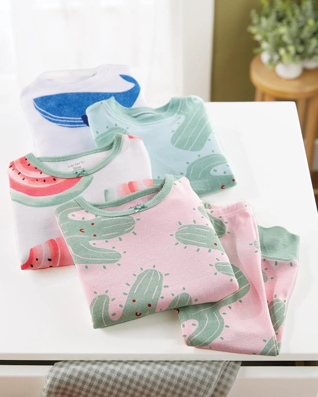 Carter's Set 2 pijamale Cactus foto
