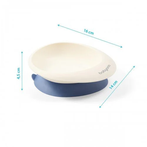 Миска с присоской и ложкой New BabyOno foto