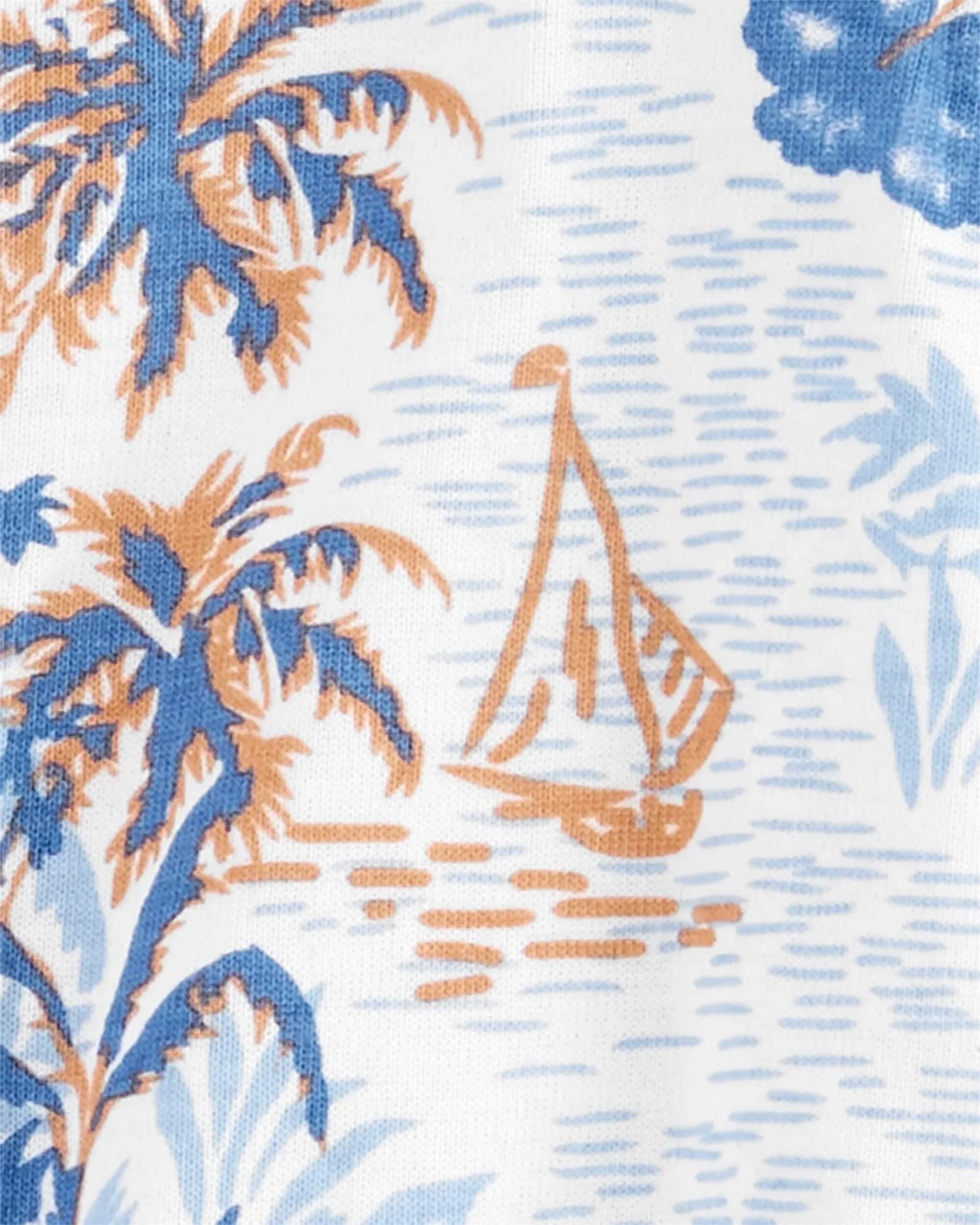 Carter's Pijama cu capse Tropical foto