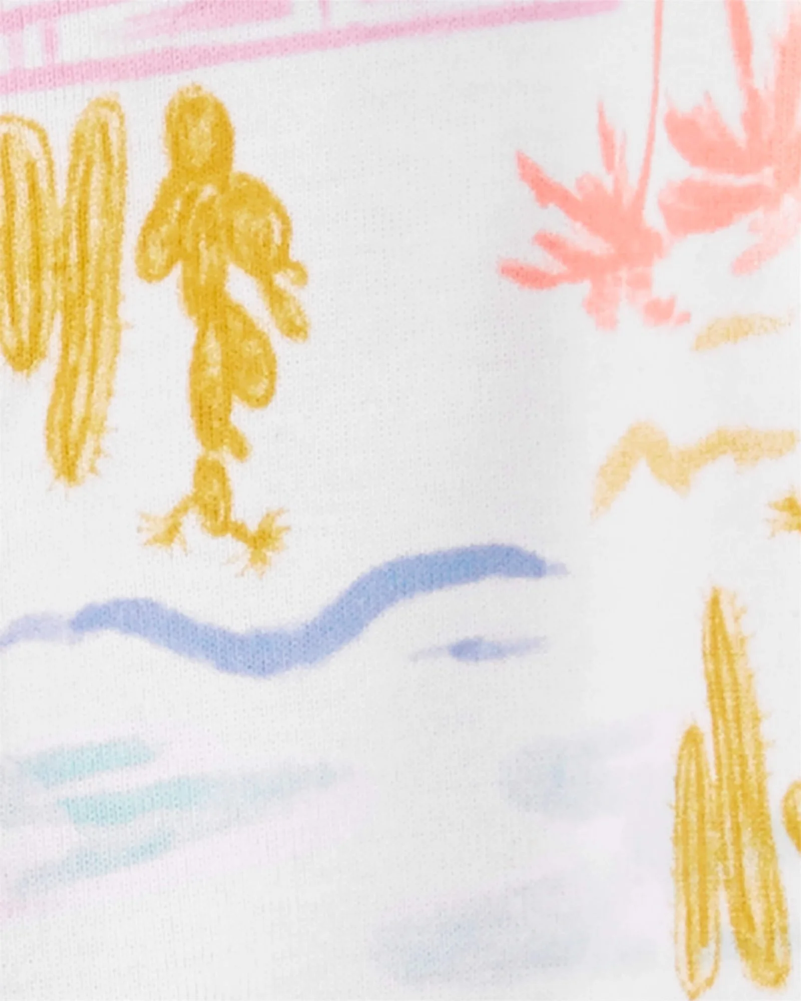 Carter's Pijama cu capse Tropical foto