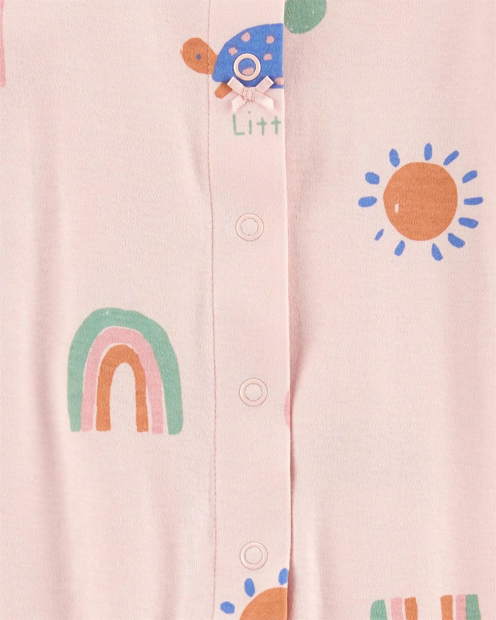 Carter's Pijama cu capse Curcubeu