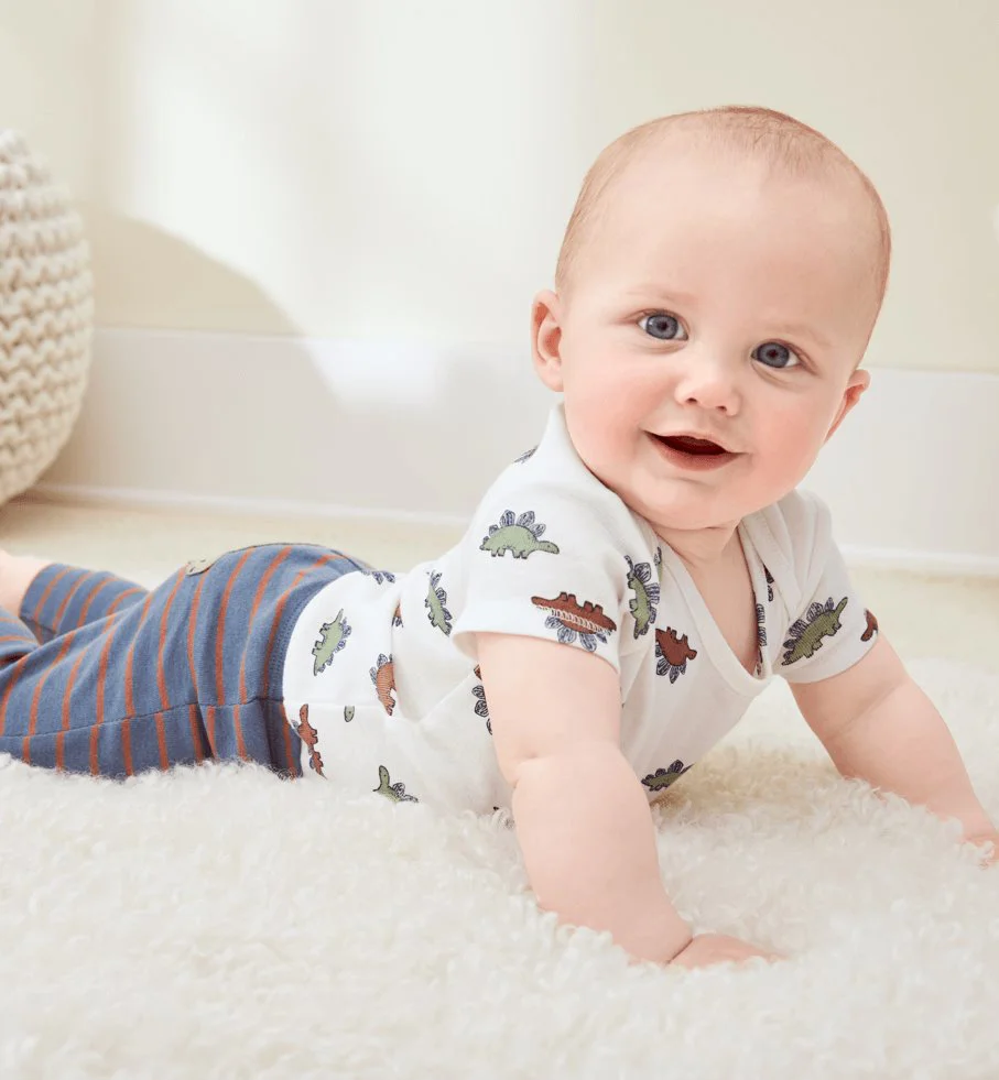 Carter's Set 3 piese Pantaloni si 2 body Dinozauri foto