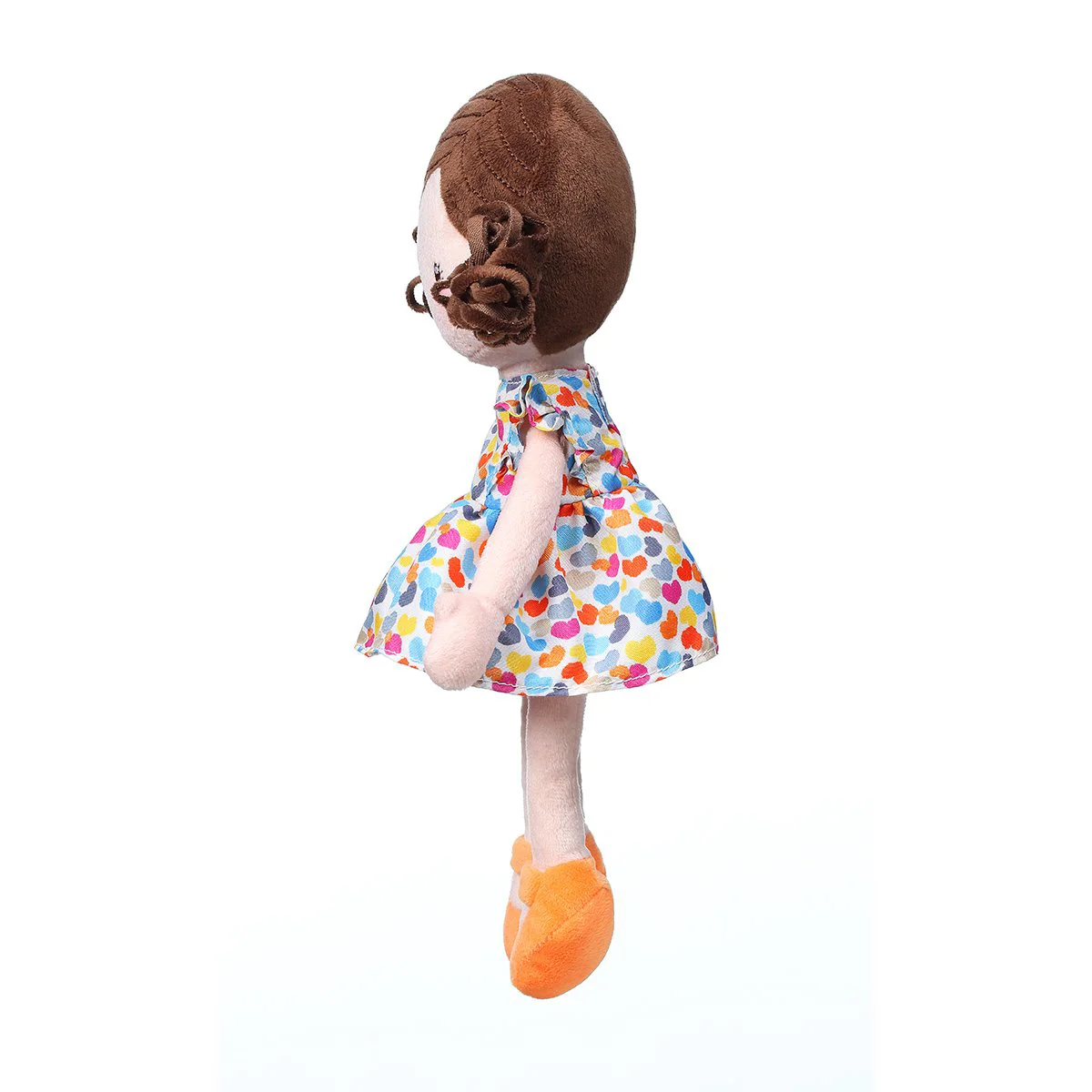 Papusa moale BabyOno Lena Orange, prieten de somn 14 x32x 6 cm foto