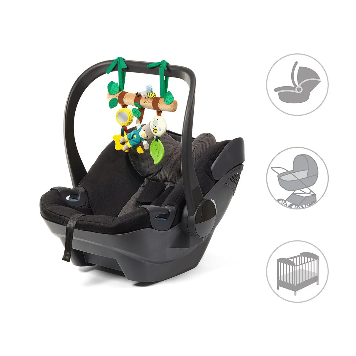 Jucarie educationala pentru carucioare BabyOno Teddy The Gardener foto